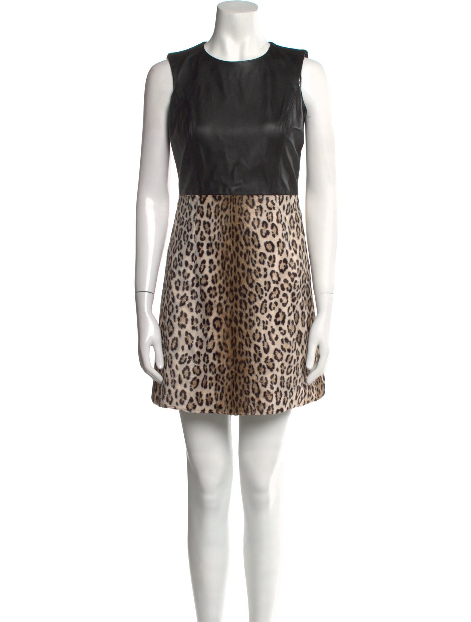 Milly Animal Print Mini Dress