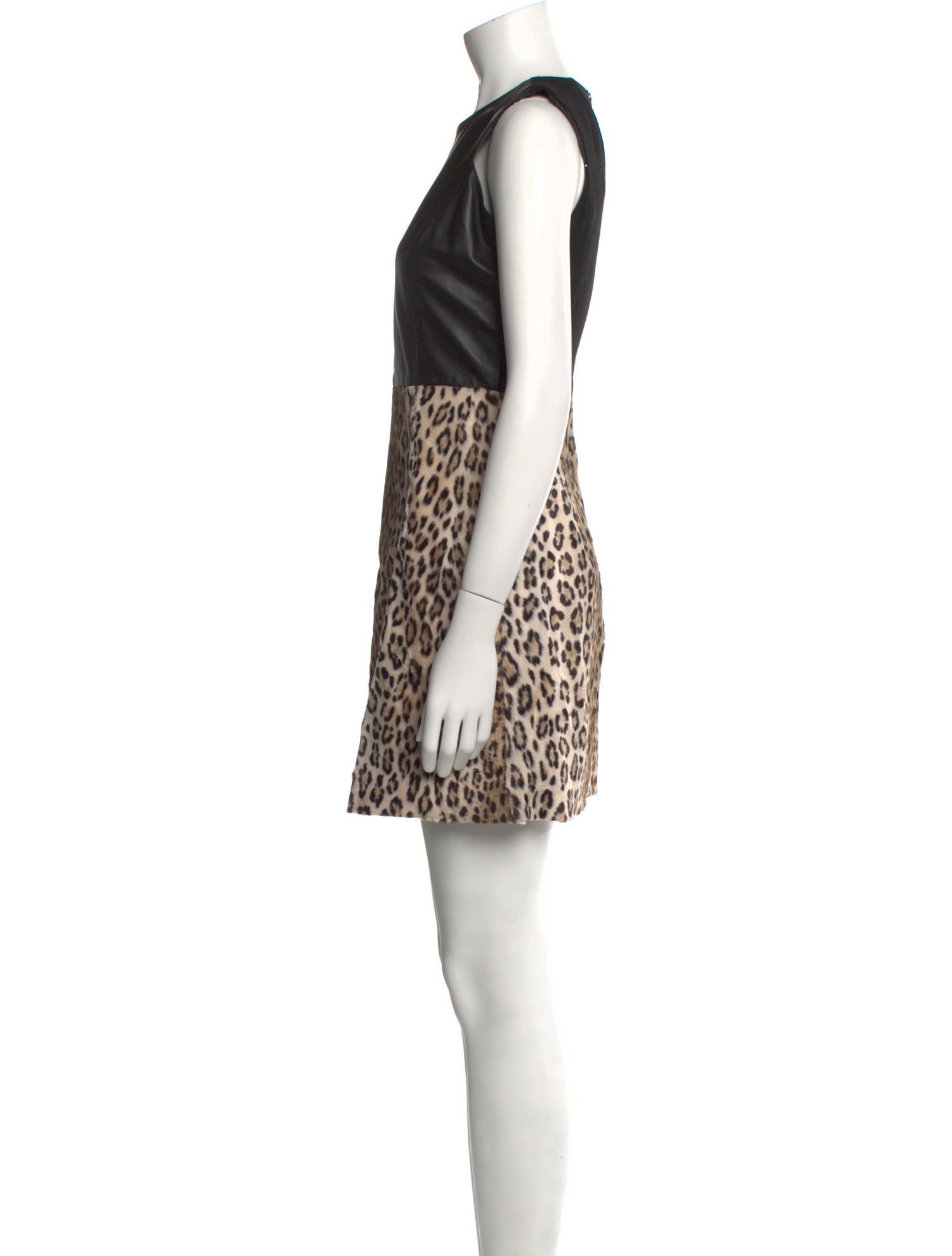 Milly Animal Print Mini Dress