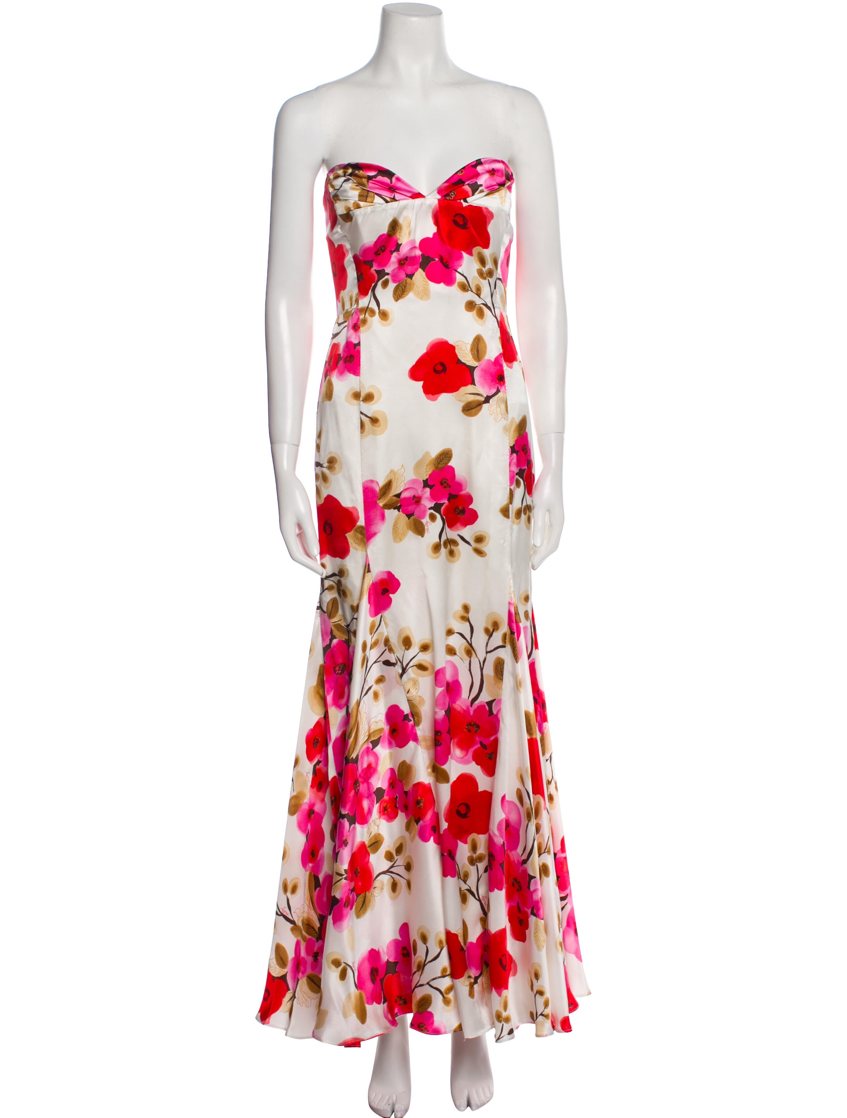 Milly Silk Long Dress