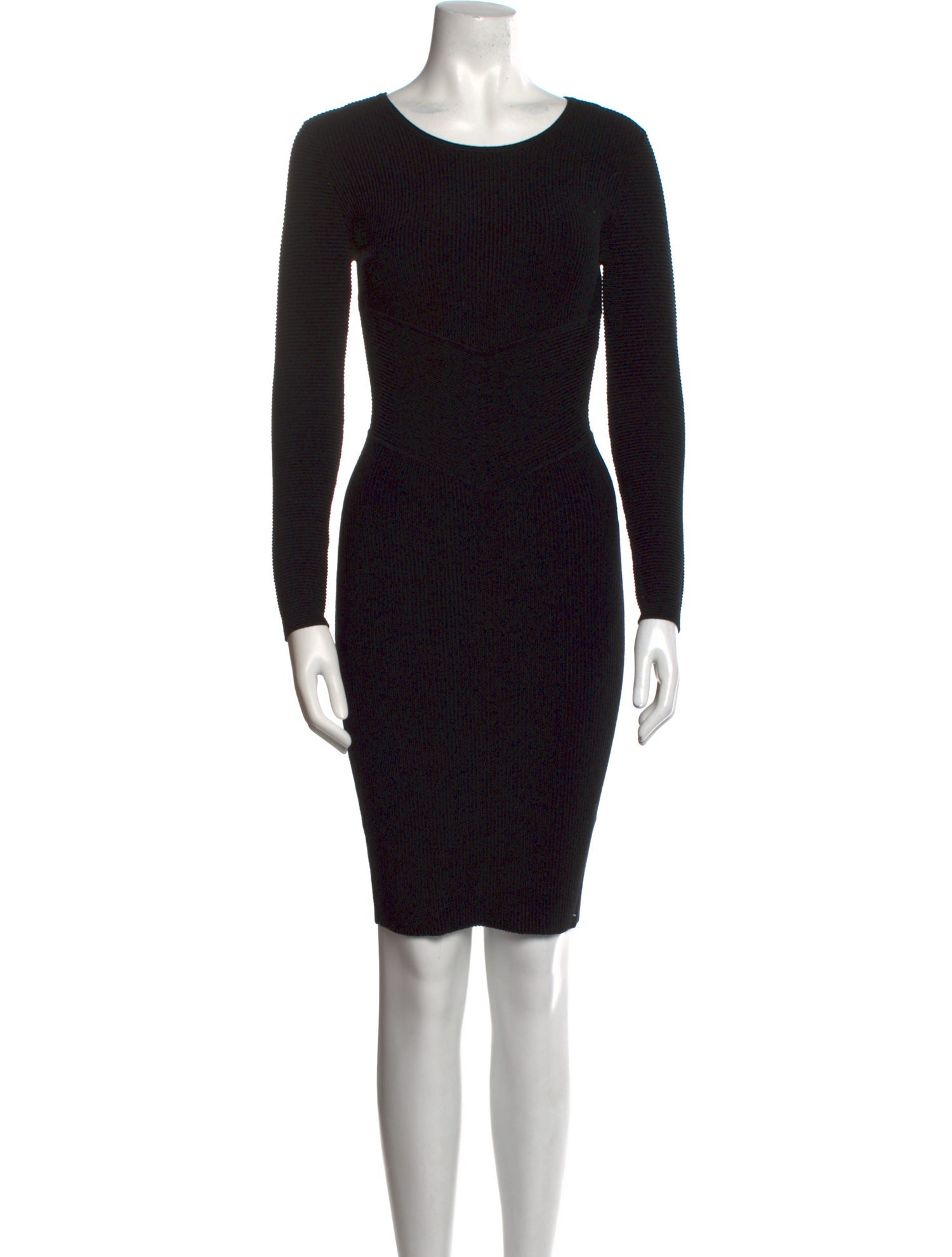 Milly Scoop Neck Mini Dress