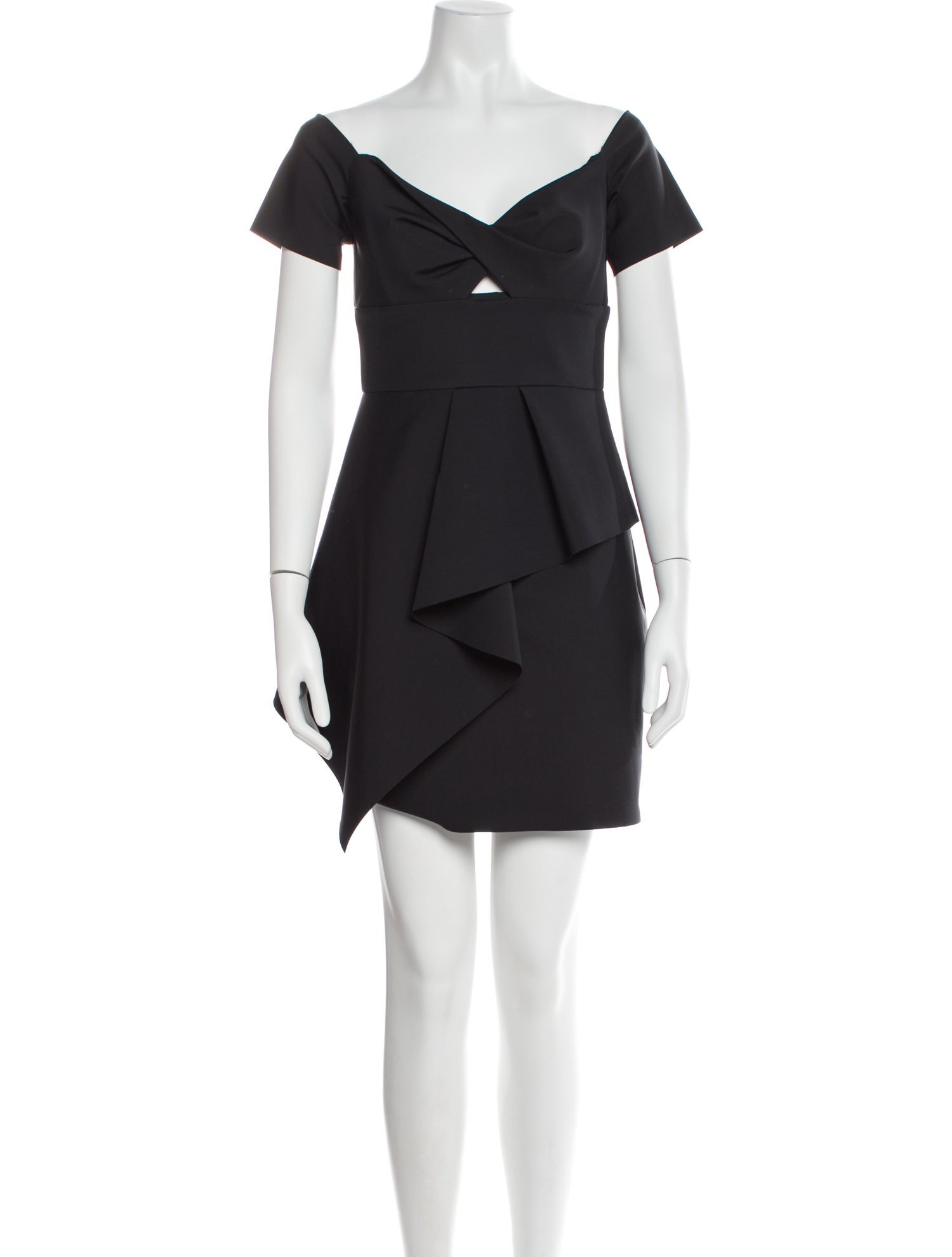 Milly V-Neck Mini Dress