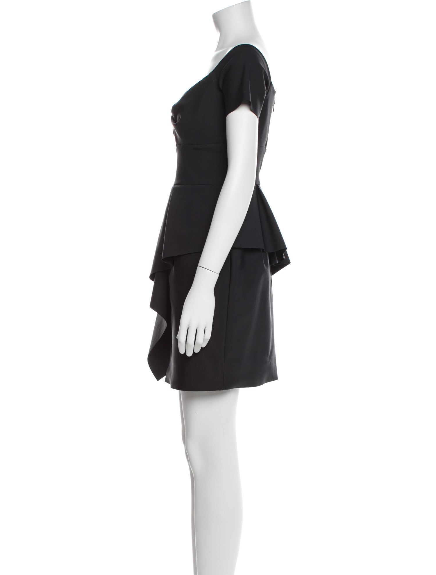 Milly V-Neck Mini Dress