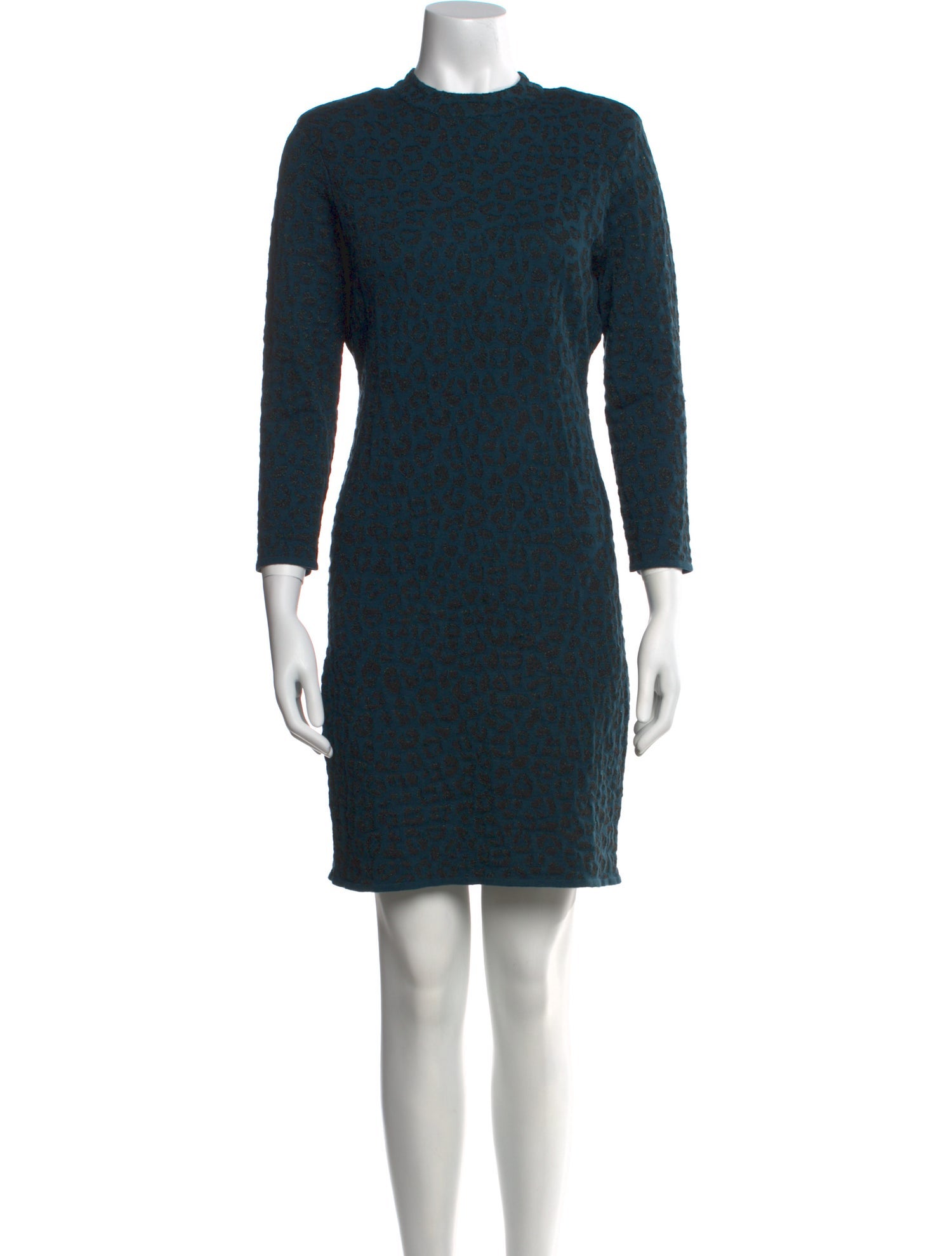 Milly Animal Print Mini Dress