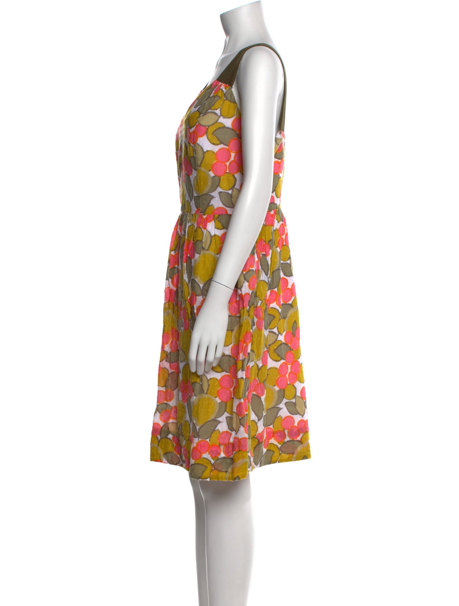 Milly Printed Knee-Length Dress