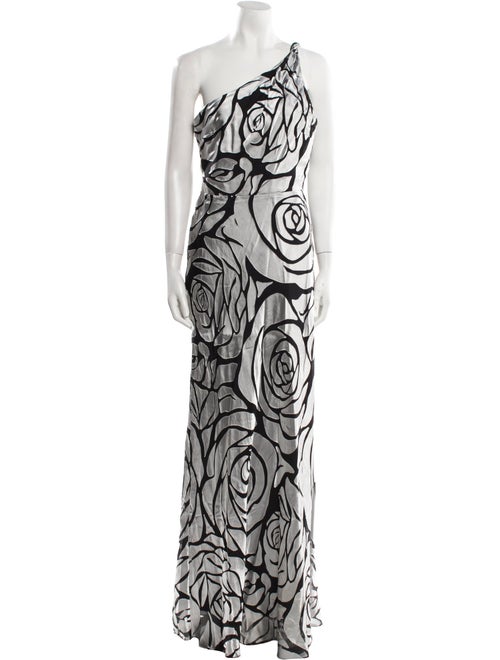 Milly Printed Long Dress