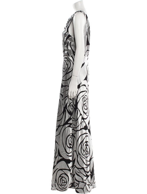 Milly Printed Long Dress