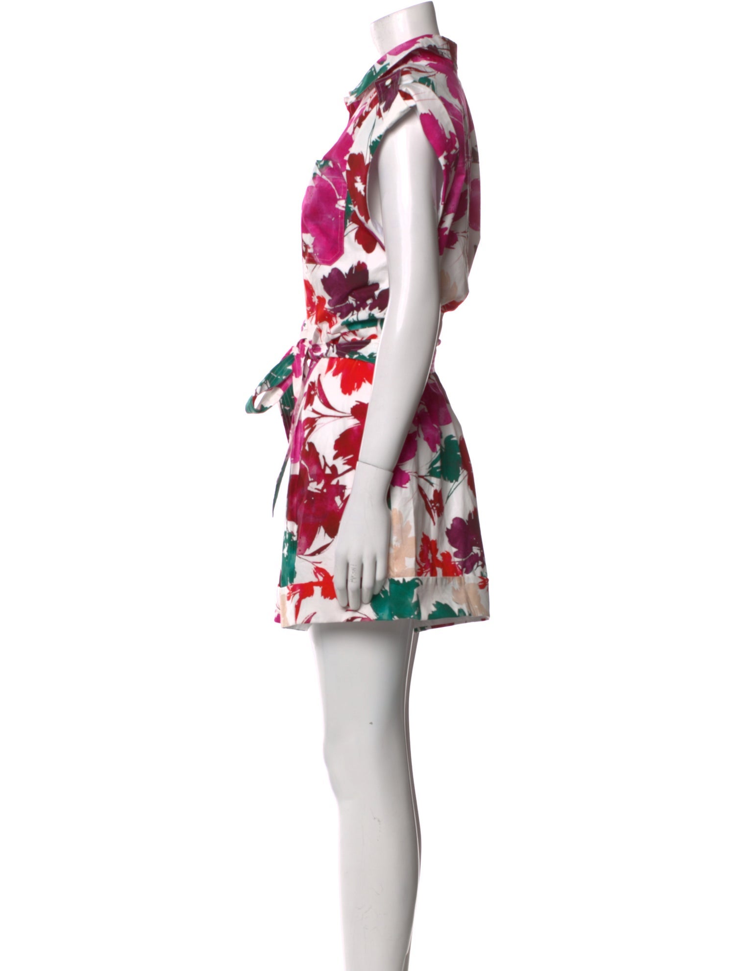 Milly Floral Print Romper