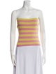Milly Silk Striped Sweater