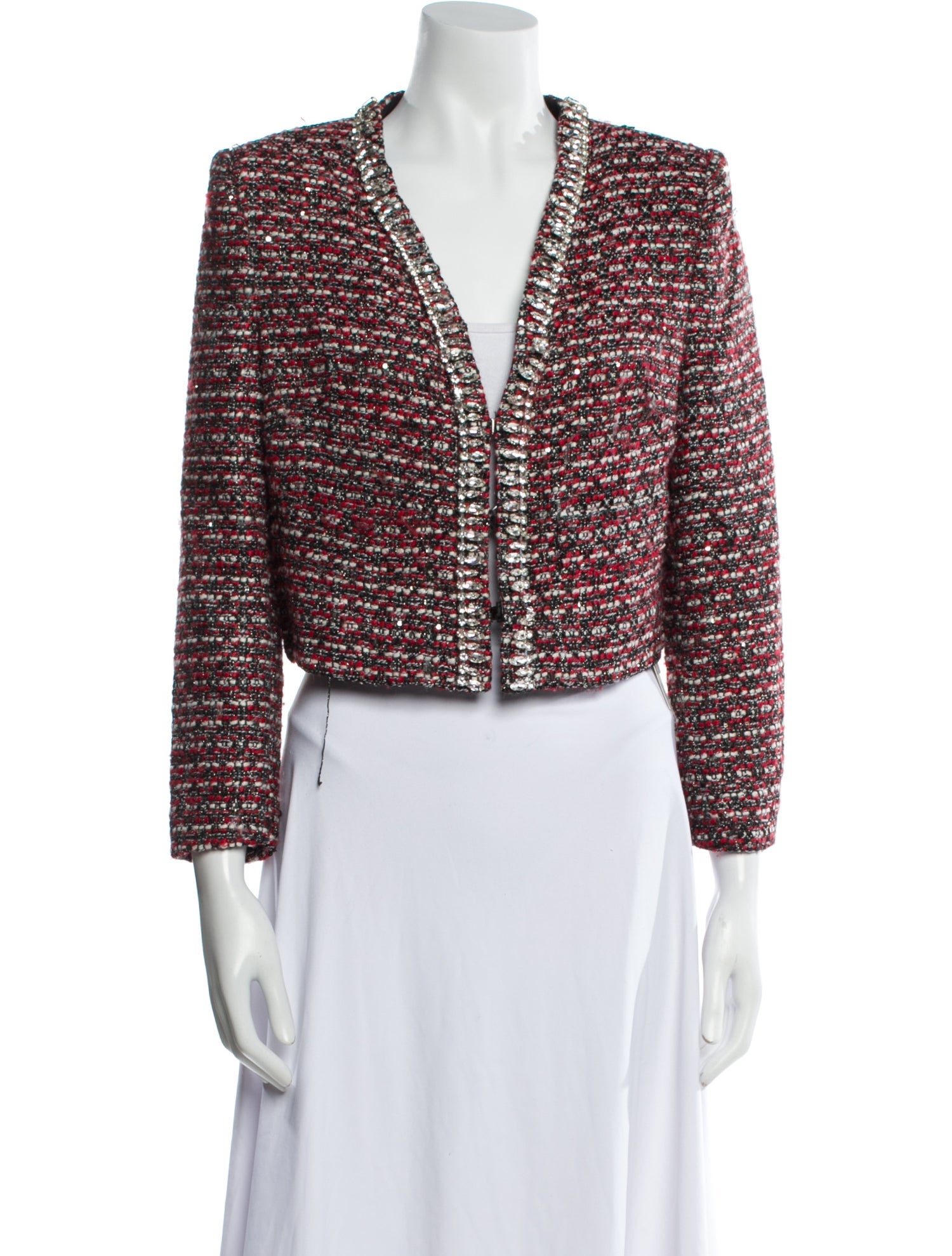 Milly Tweed Pattern Evening Jacket