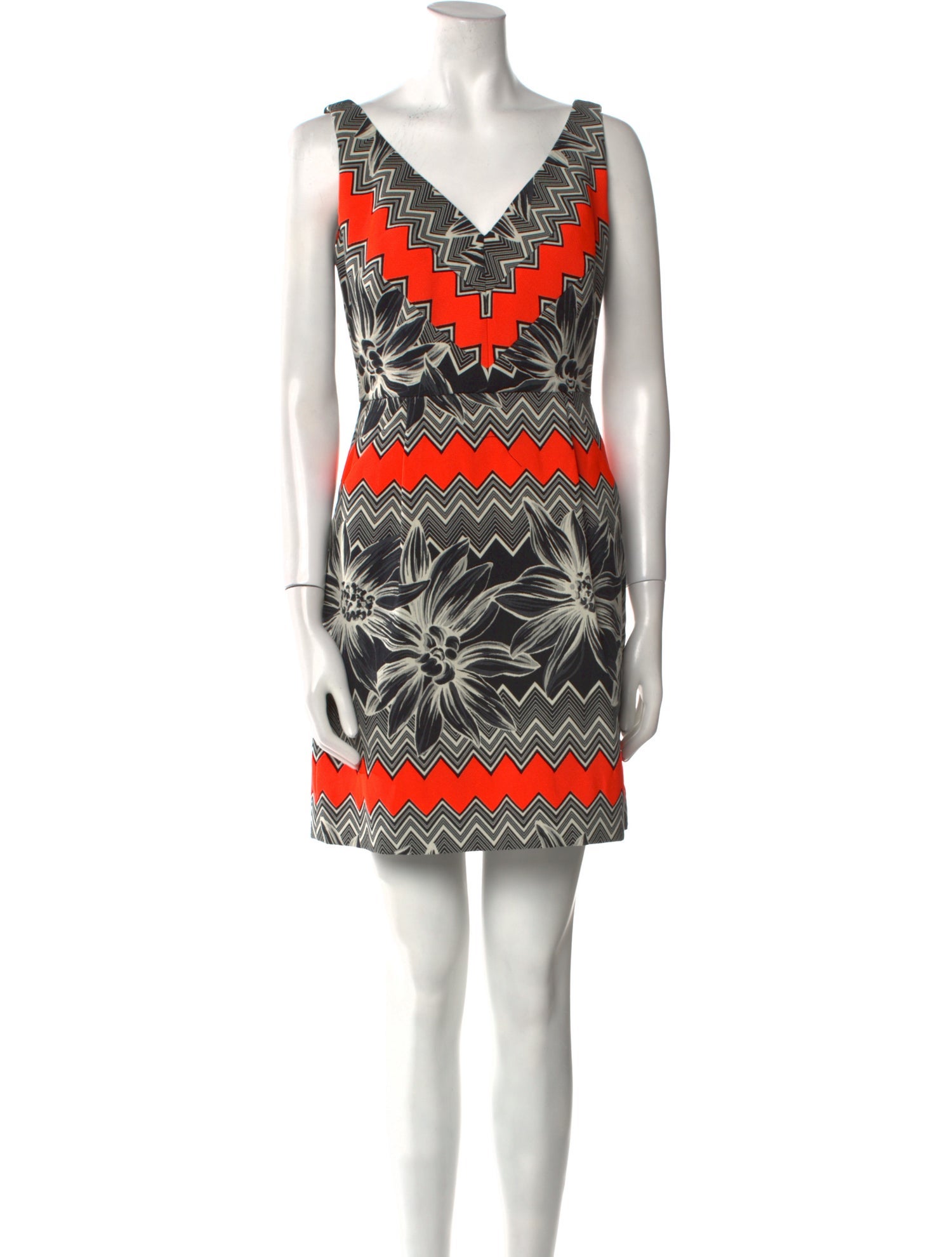 Milly Printed Mini Dress