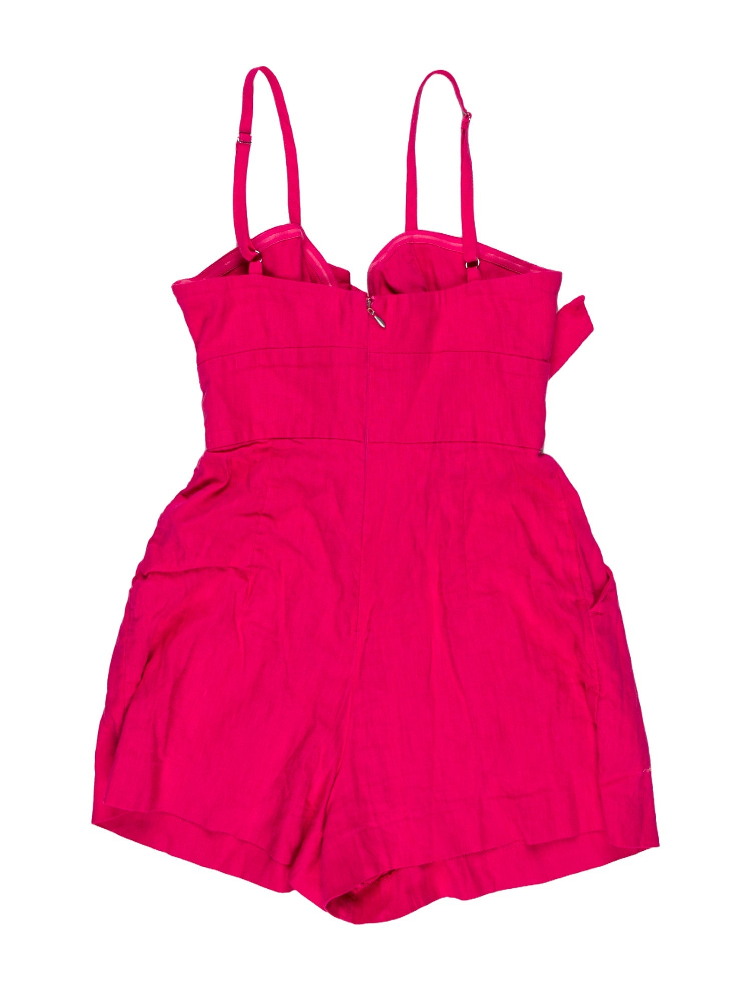 Milly Linen Square Neckline Jumpsuit w/ Tags