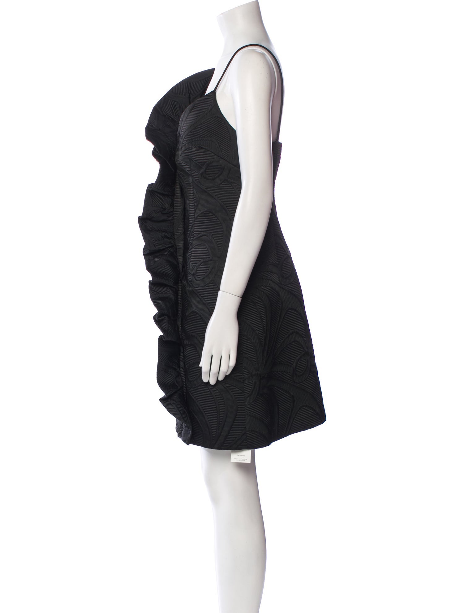 Milly V-Neck Mini Dress