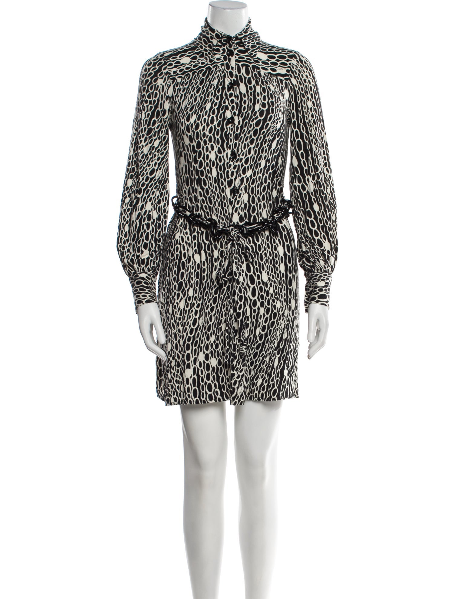 Milly Animal Print Mini Dress