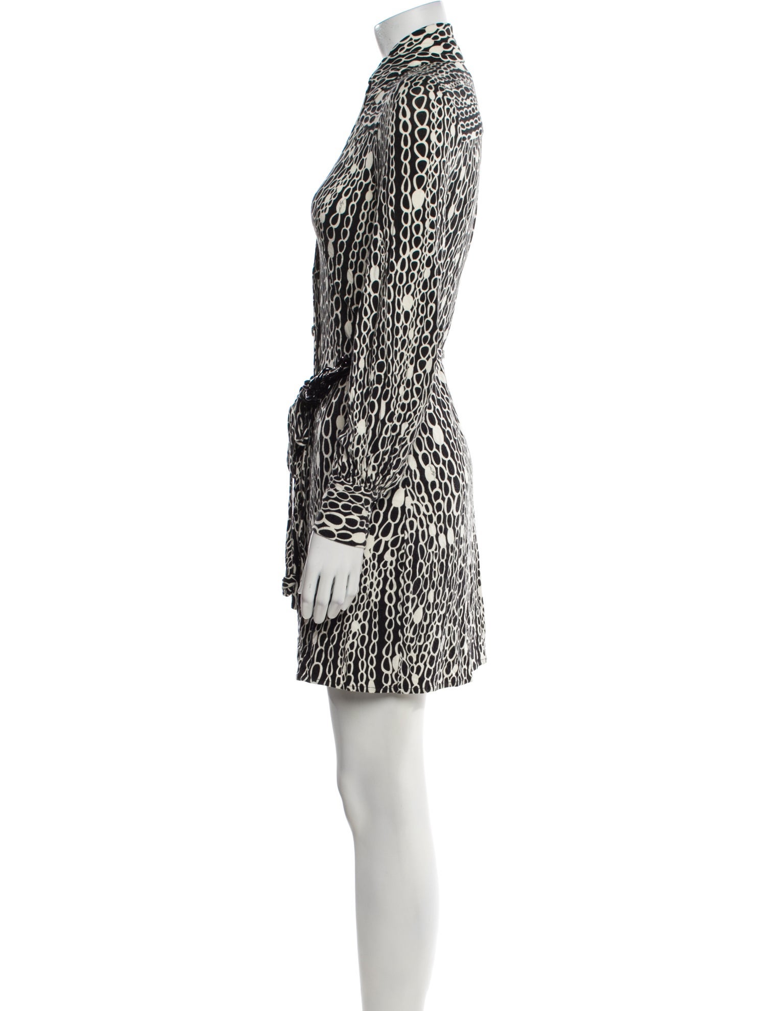 Milly Animal Print Mini Dress