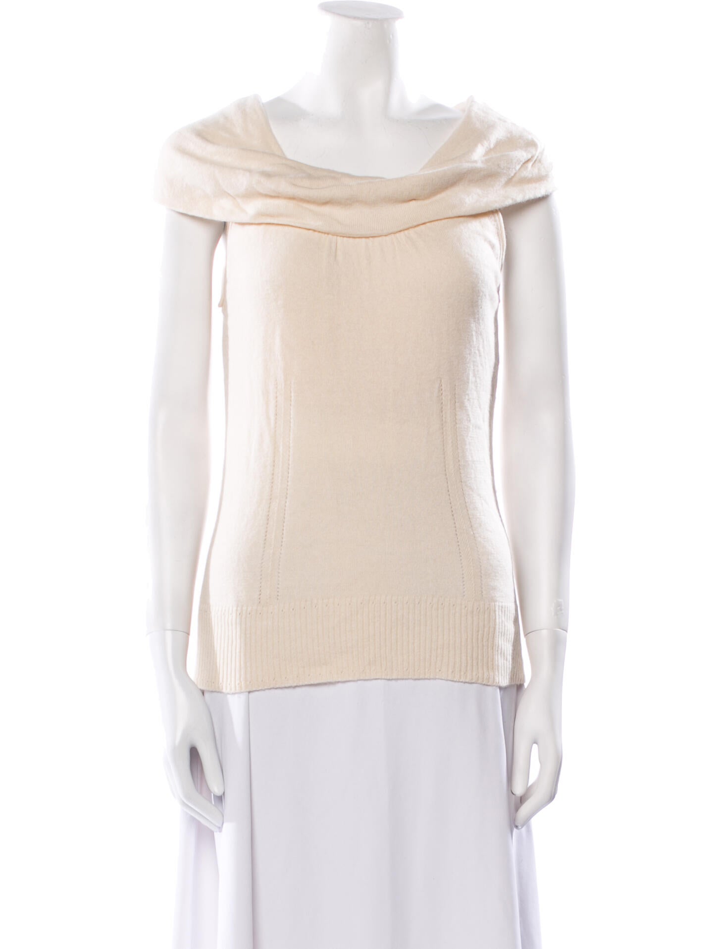 Milly Cashmere Cowl Neck Sweater