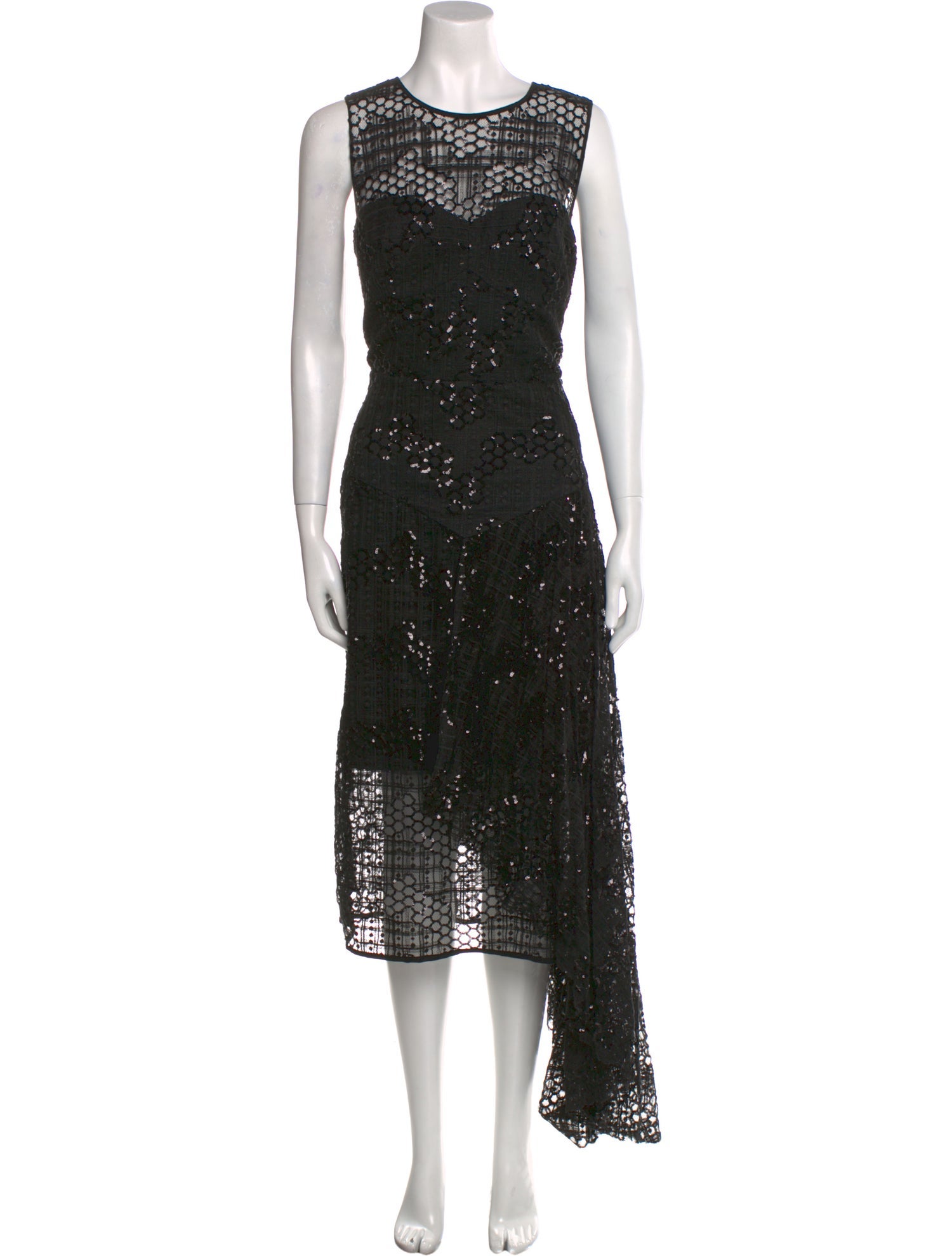 Milly Nylon Midi Length Dress