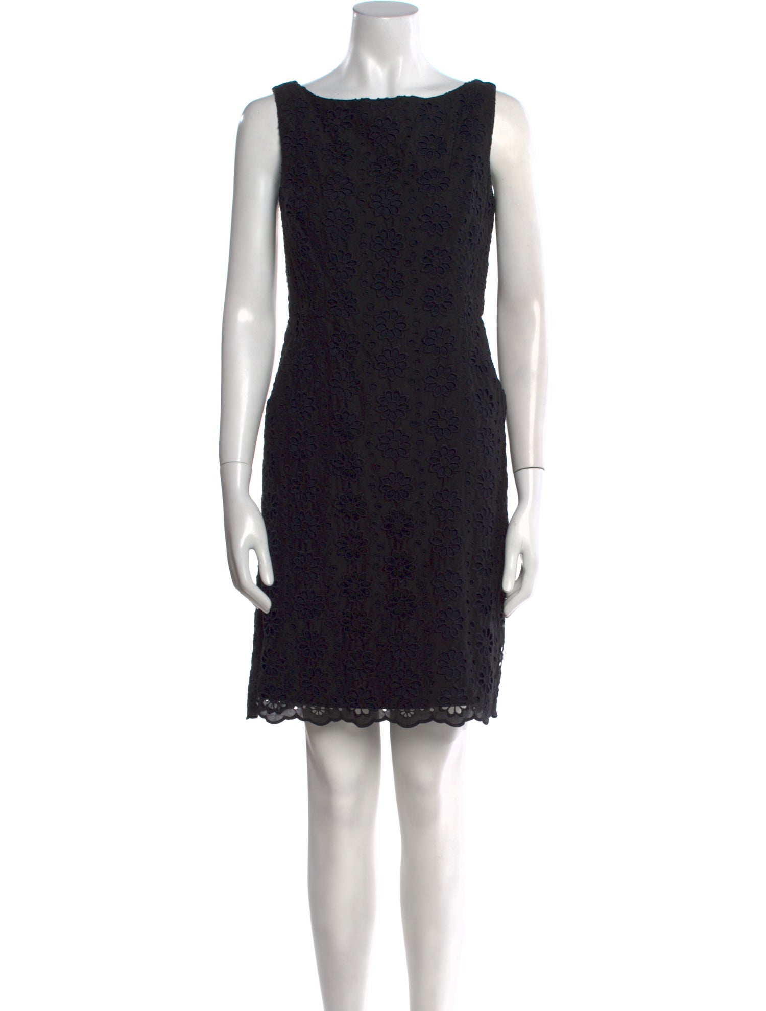 Milly Lace Pattern Mini Dress