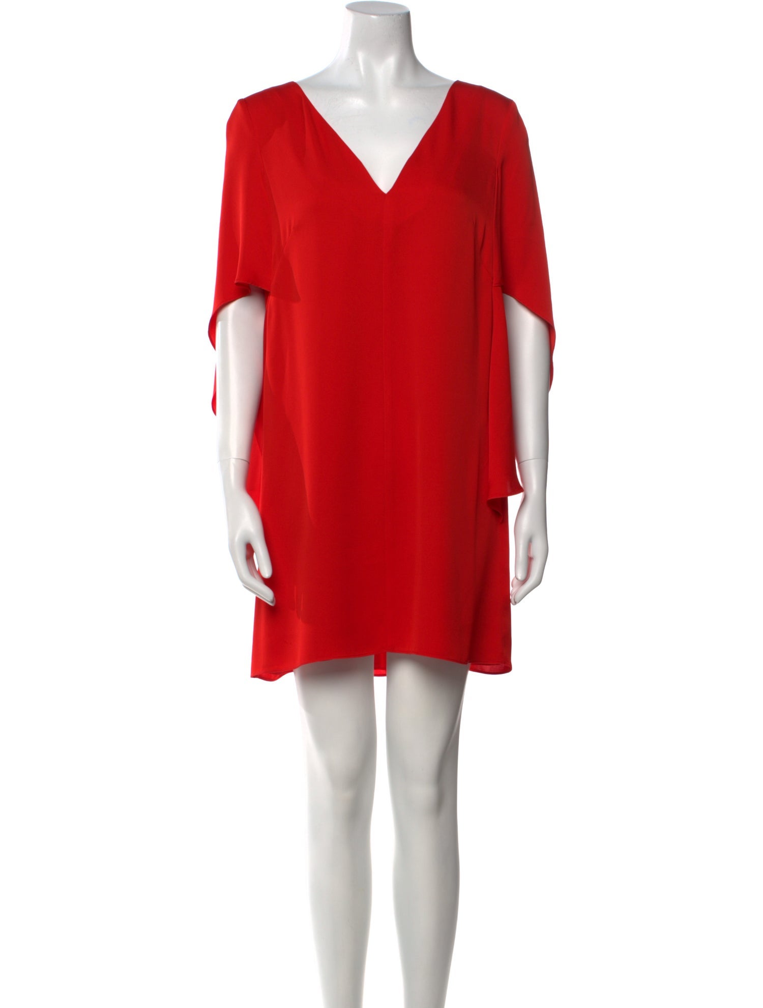 Milly V-Neck Mini Dress