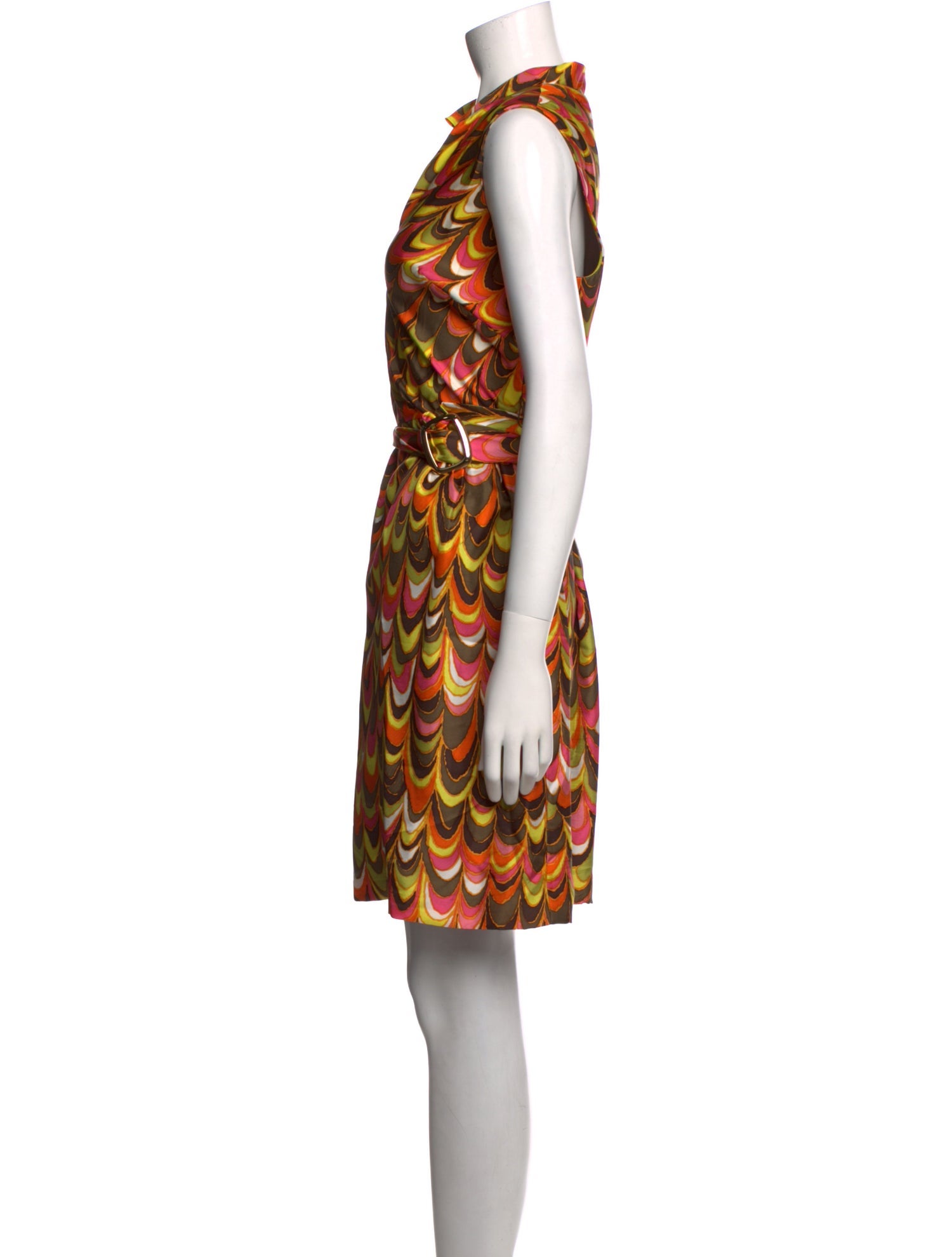 Milly Silk Knee-Length Dress