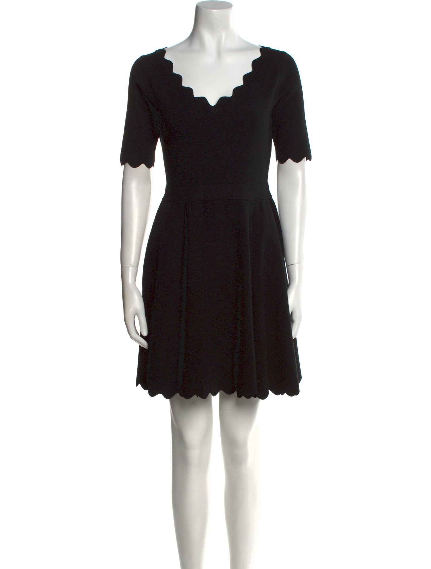 Milly V-Neck Mini Dress