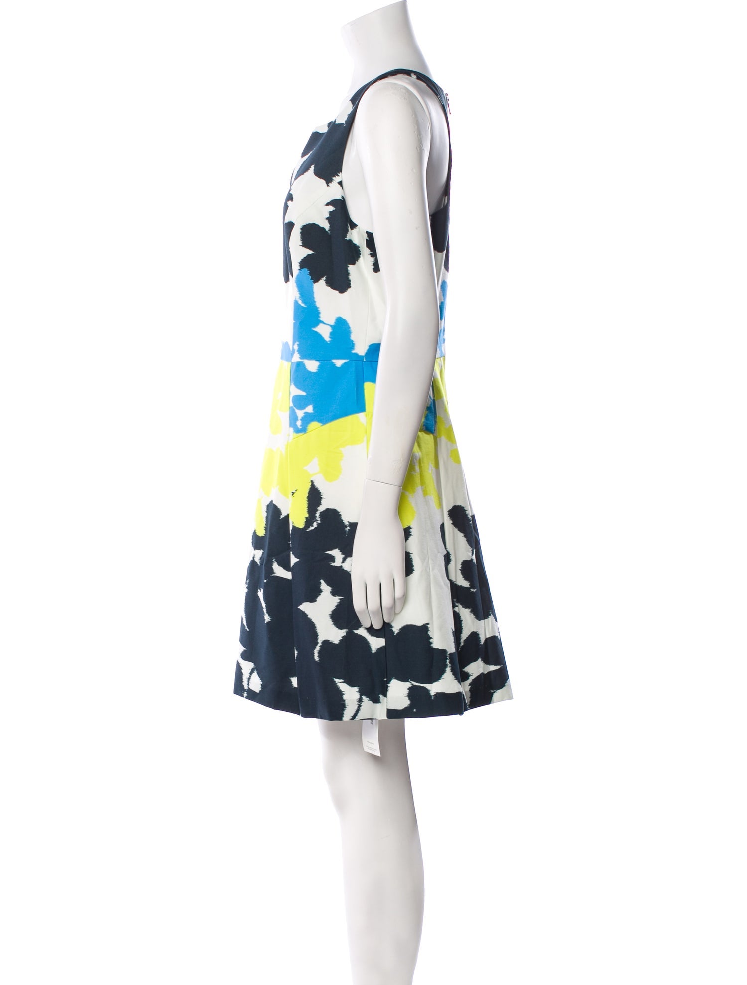 Milly Floral Print Mini Dress w/ Tags