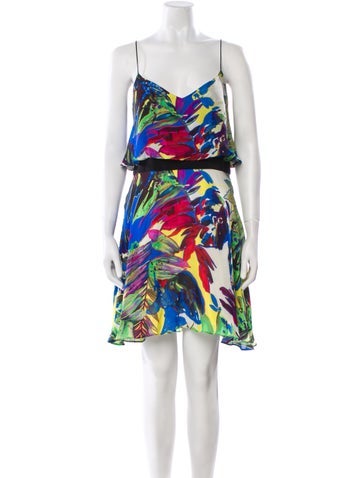 Milly Dresses Silk Mini Dress US 10 | L