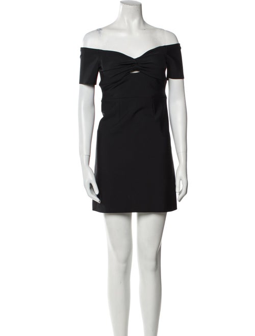 Milly Off-The-Shoulder Mini Dress