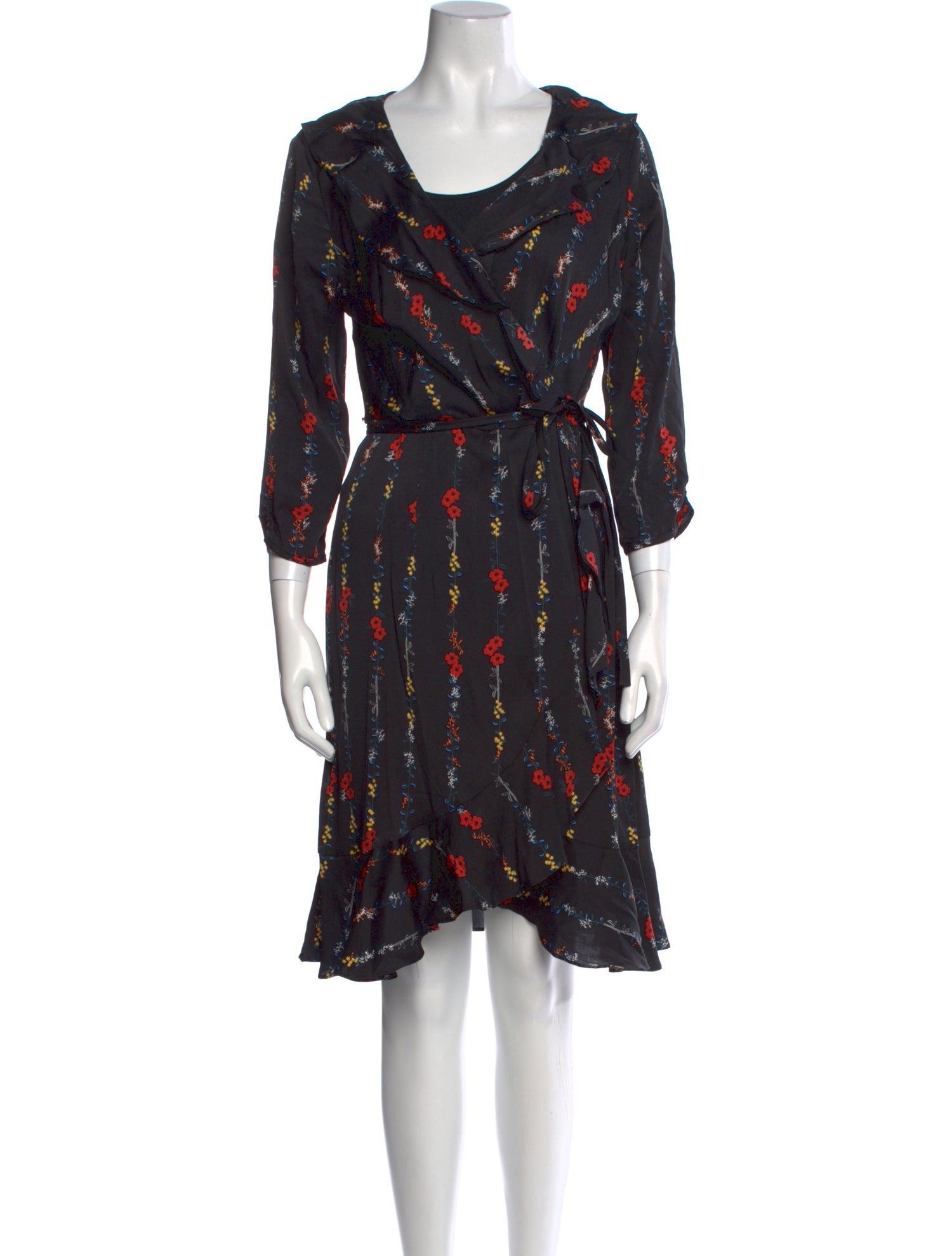 Milly Printed Knee-Length Dress