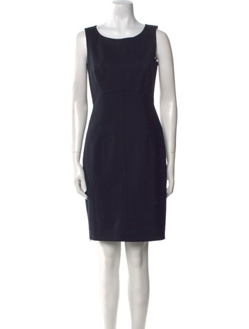 Milly Dresses Virgin Wool Mini Dress XS