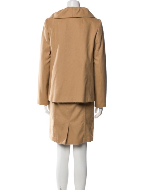 Milly Wool Ruffle Embellishment Skirt Set