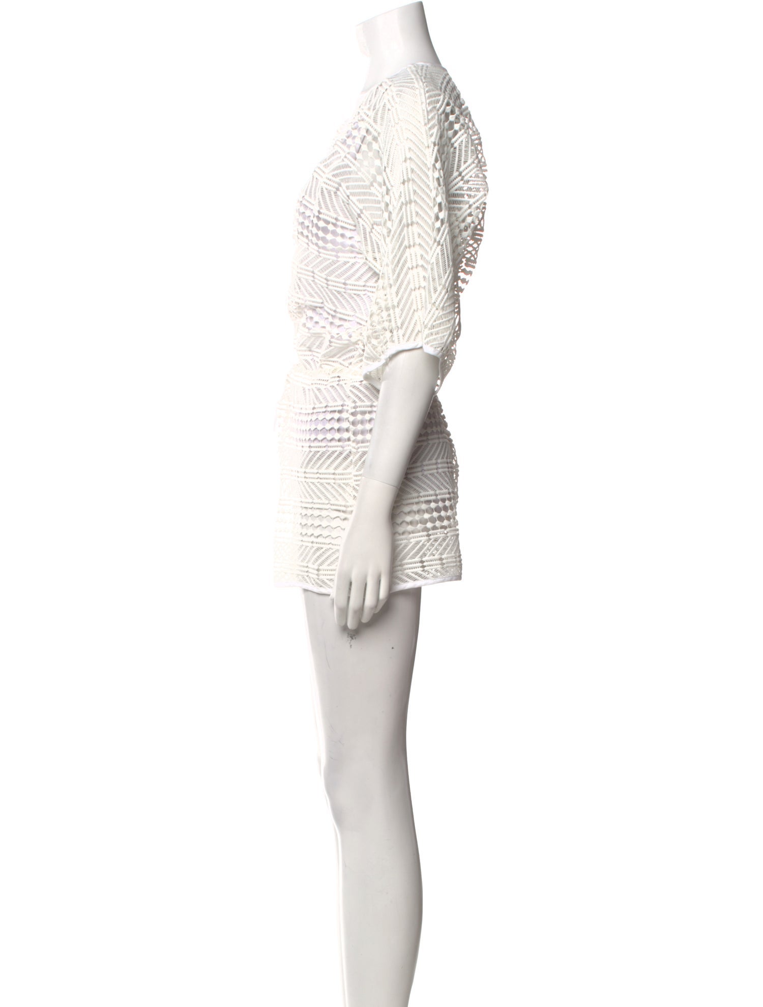 Milly Plunge Neckline Romper w/ Tags