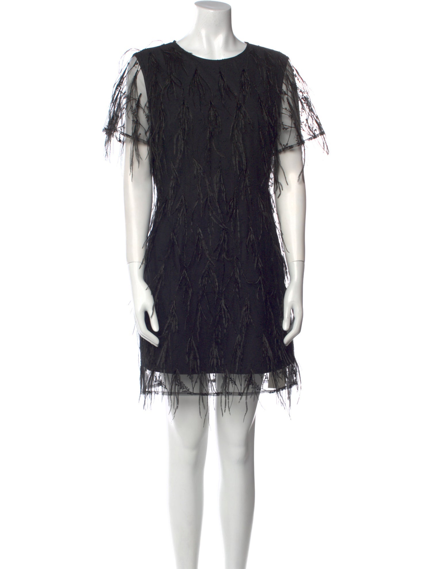 Milly Crew Neck Mini Dress