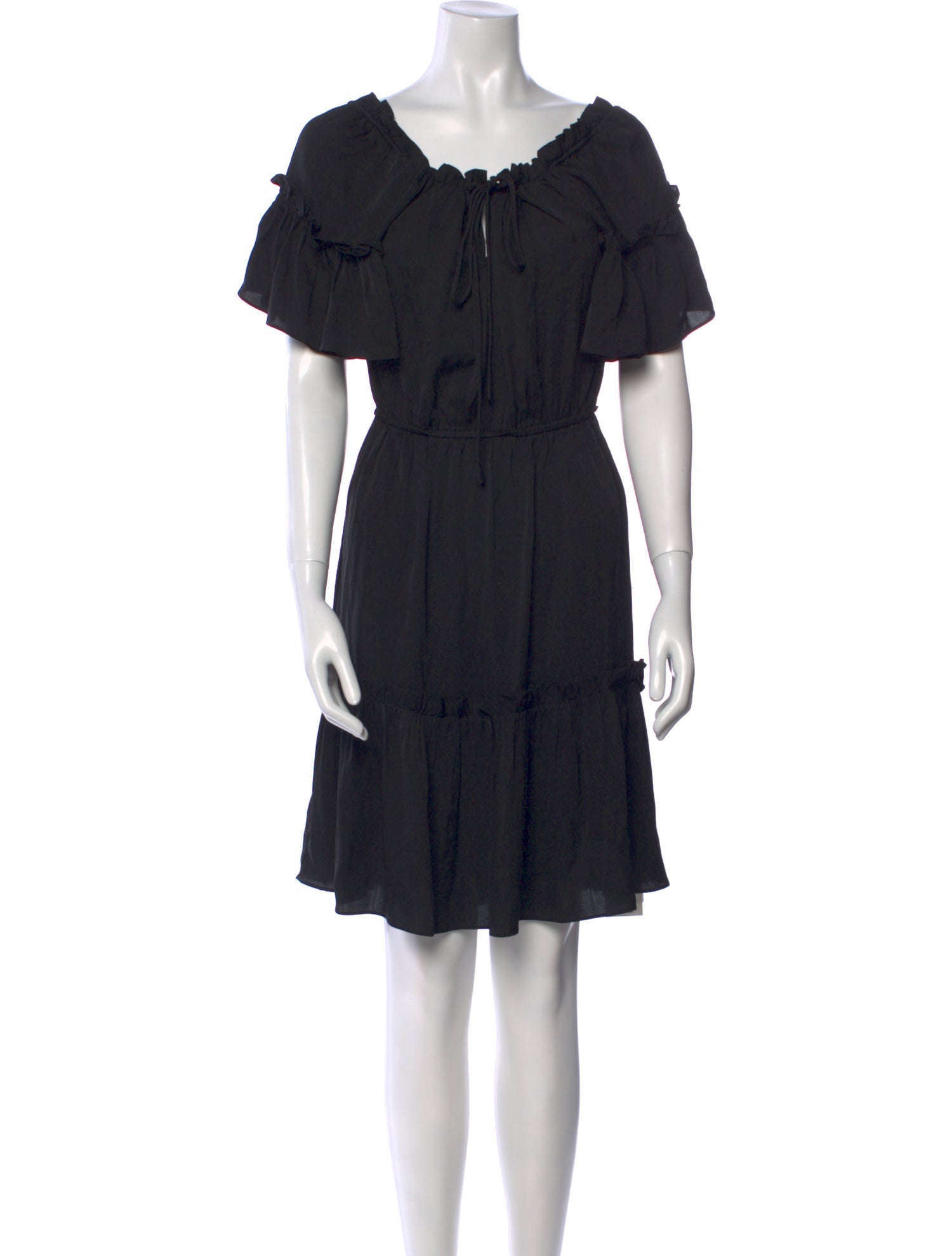 Milly Silk Knee-Length Dress