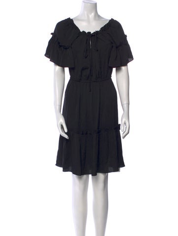 Milly Dresses Silk Knee-Length Dress Petite