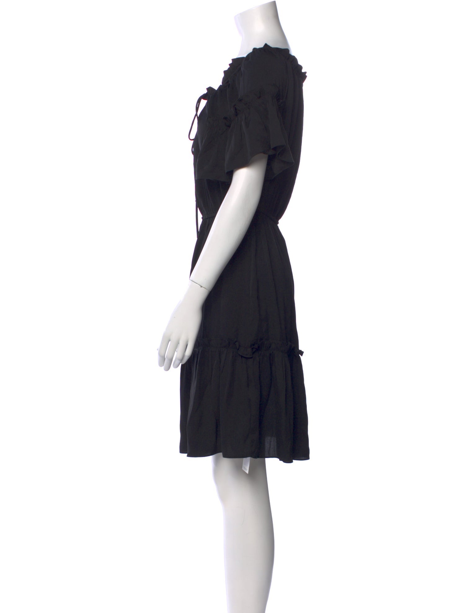 Milly Silk Knee-Length Dress