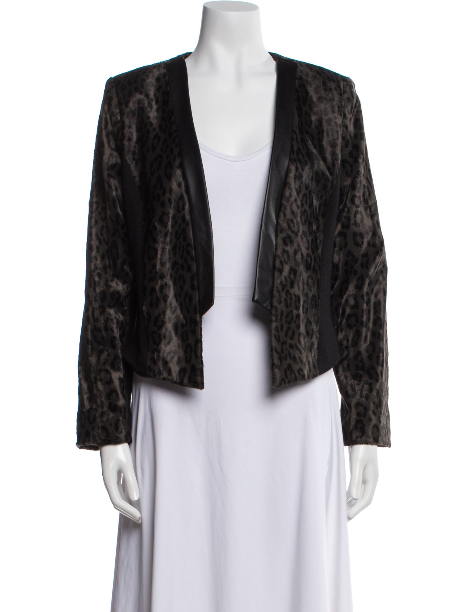 Milly Animal Print Evening Jacket