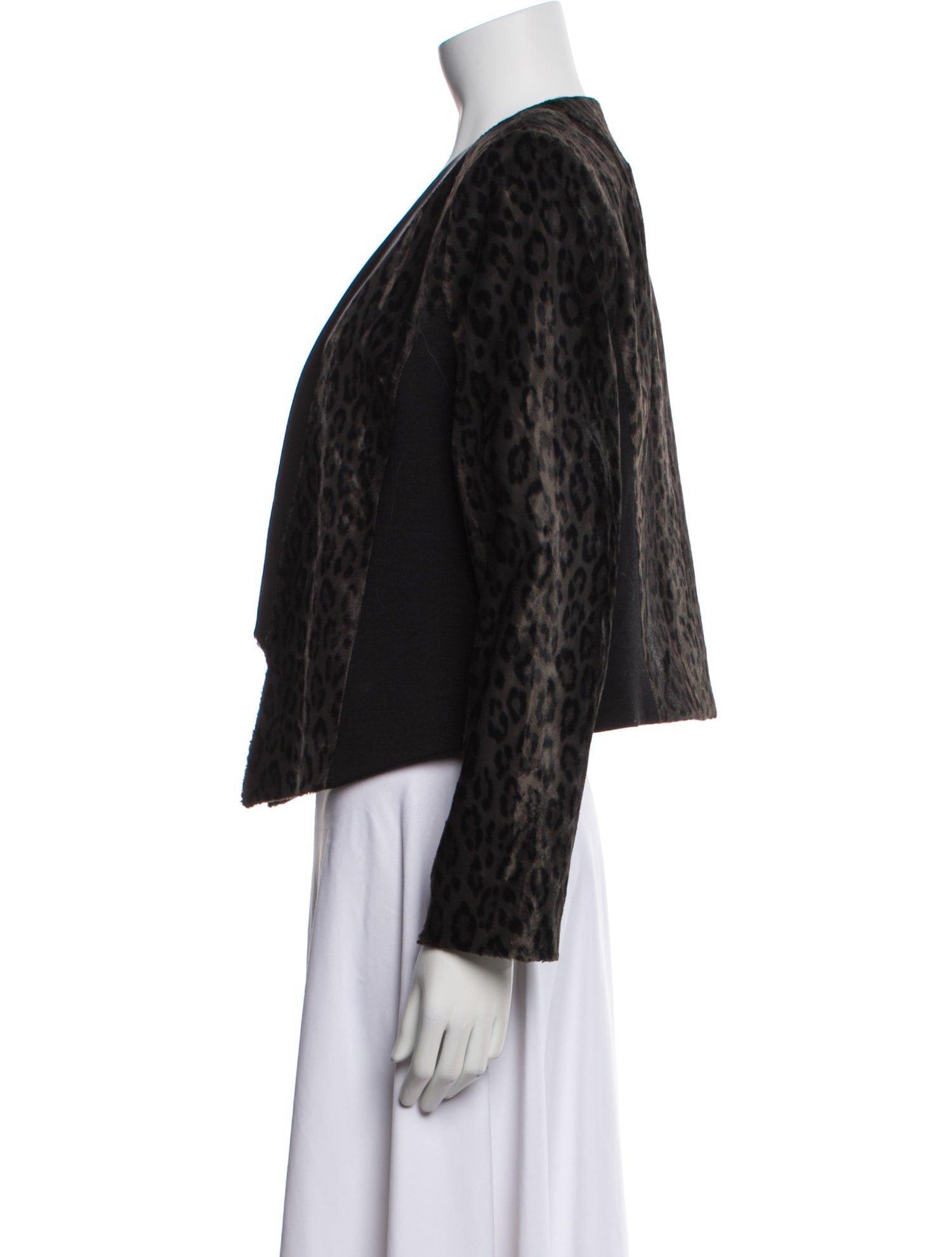 Milly Animal Print Evening Jacket