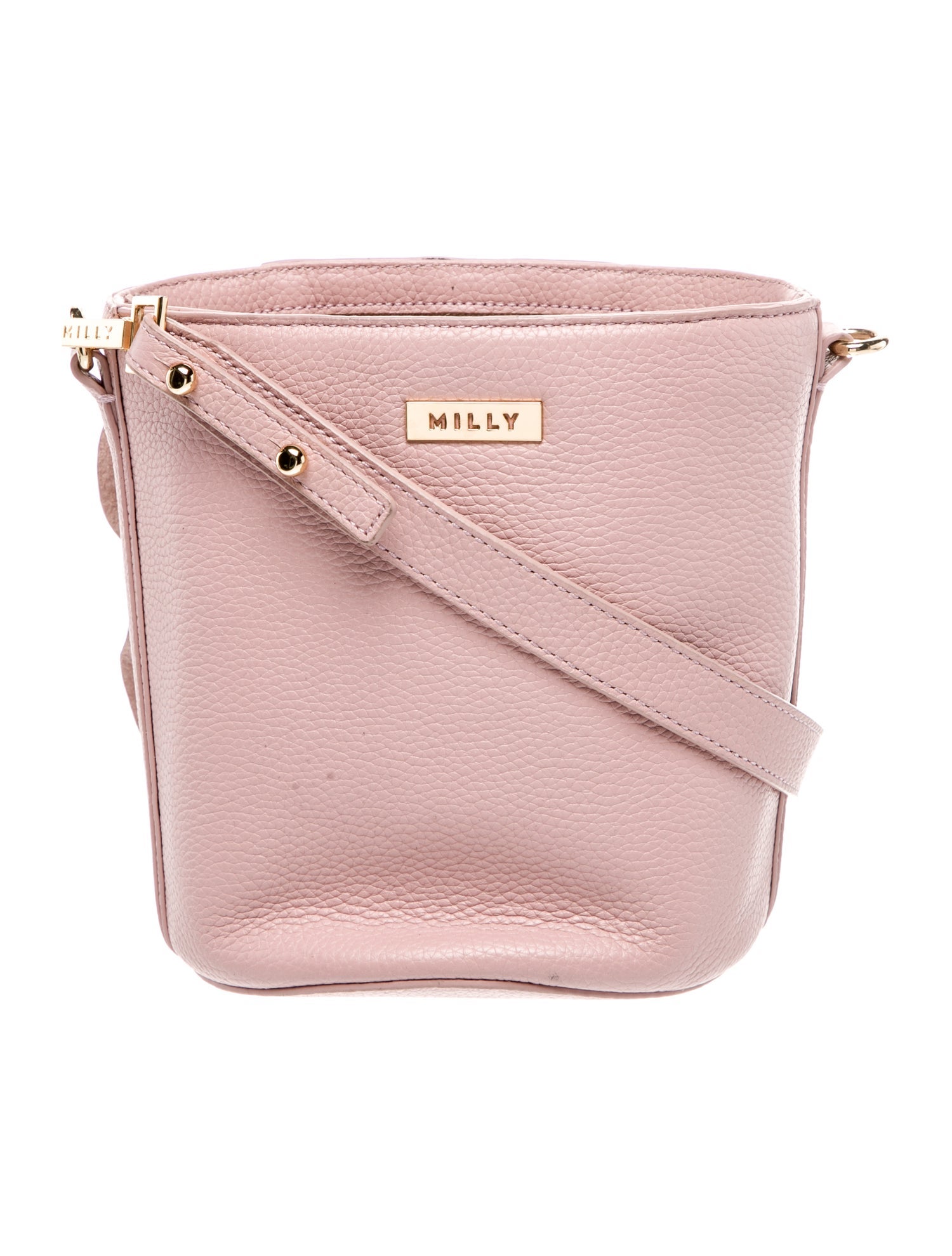 Milly Leather Messenger Bag