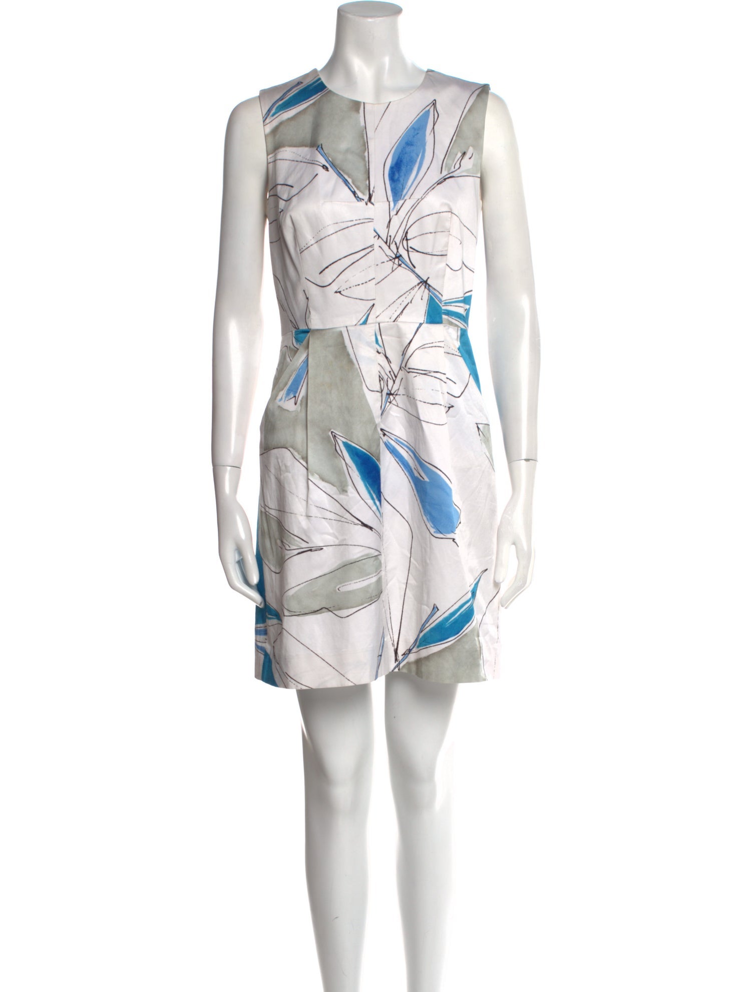 Milly Printed Mini Dress