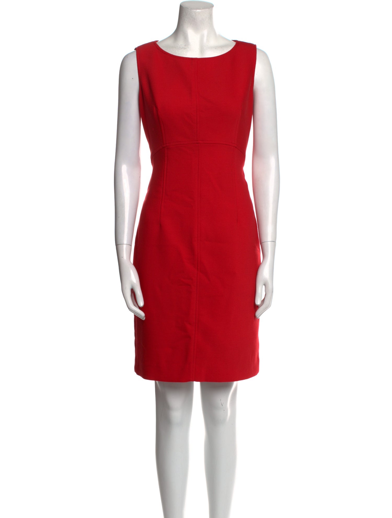 Milly Bateau Neckline Mini Dress