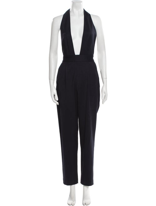 Milly Wool Halterneck Jumpsuit