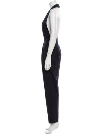 Milly Wool Halterneck Jumpsuit