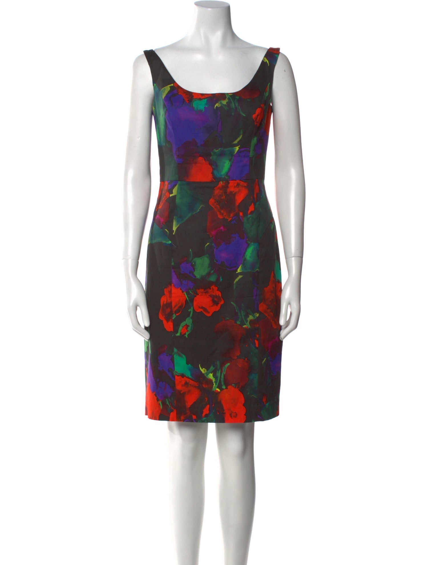 Milly Printed Knee-Length Dress