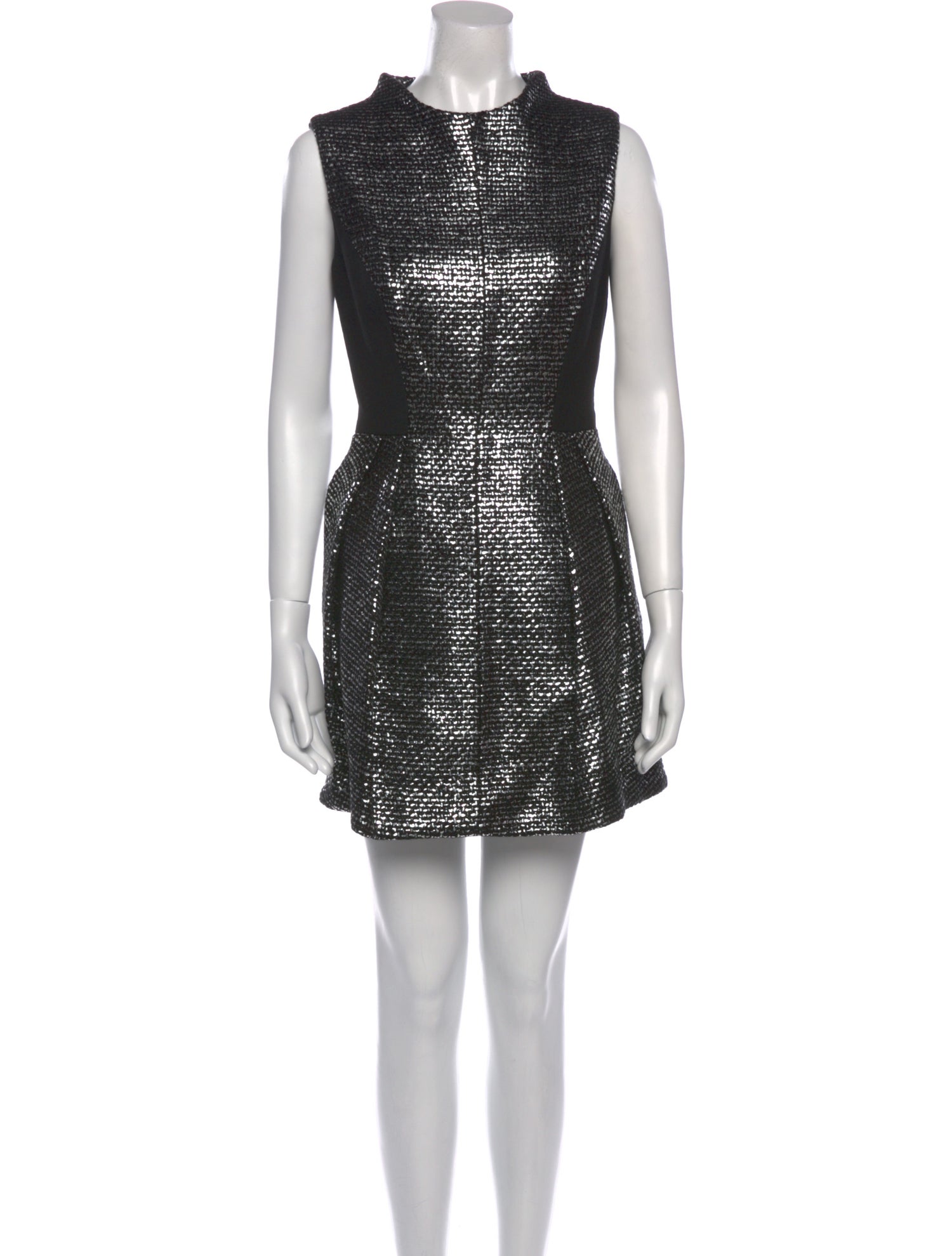 Milly Crew Neck Mini Dress