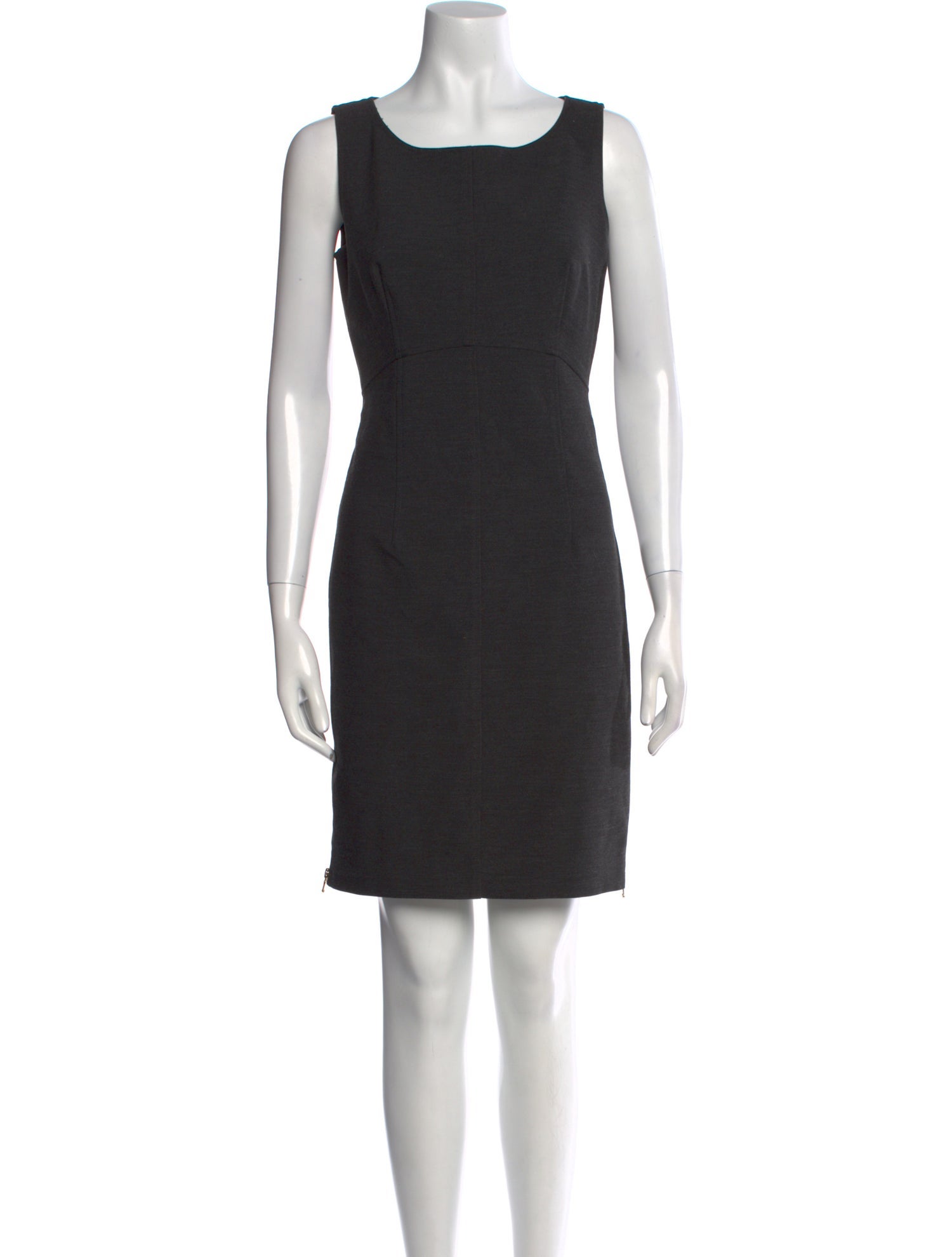 Milly Scoop Neck Mini Dress