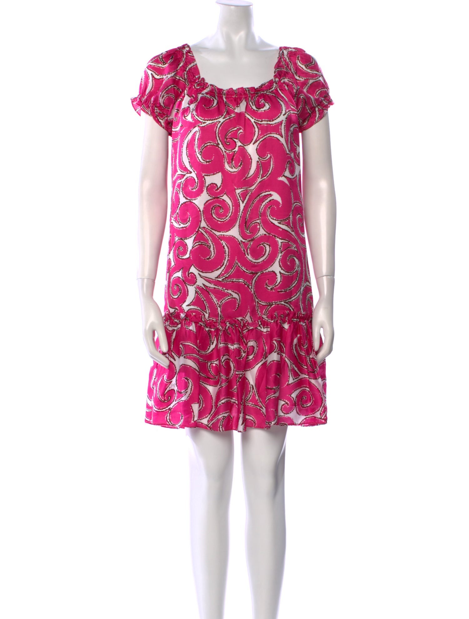 Milly Silk Mini Dress