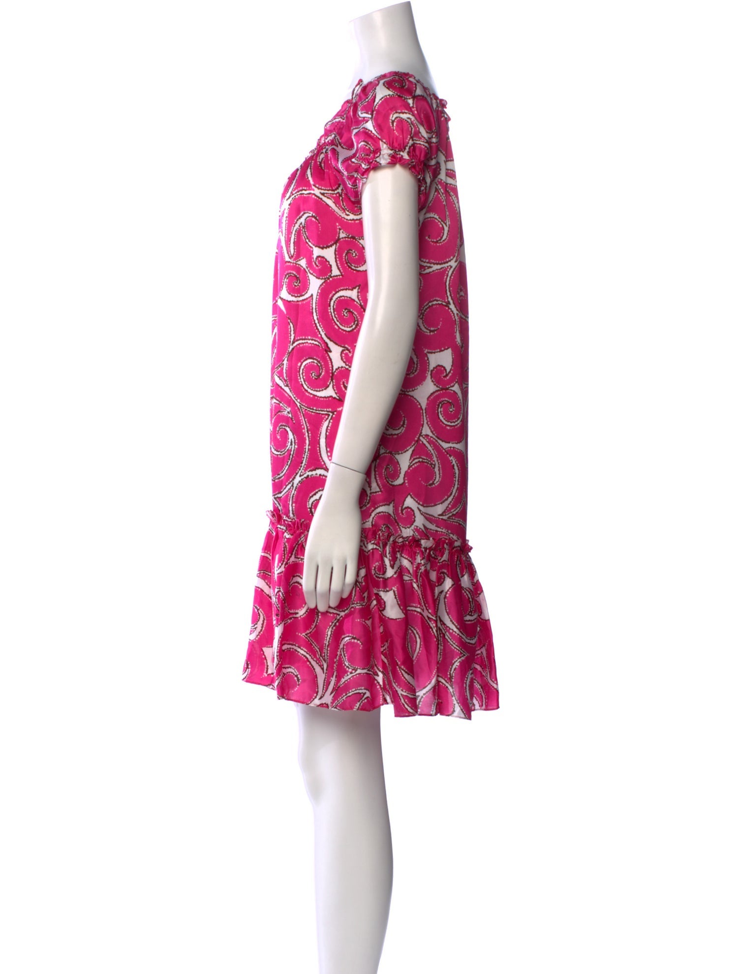 Milly Silk Mini Dress