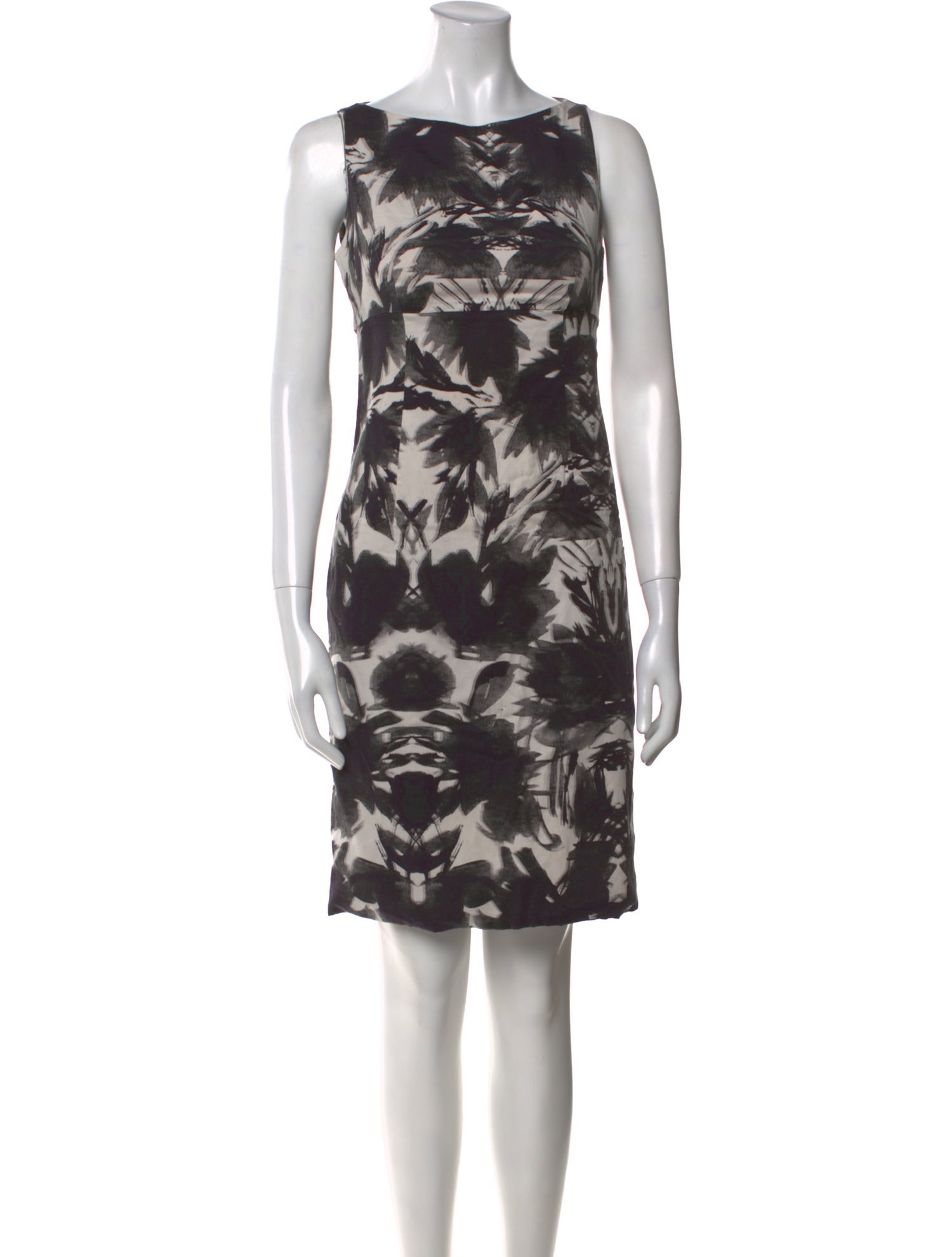 Milly Floral Print Mini Dress