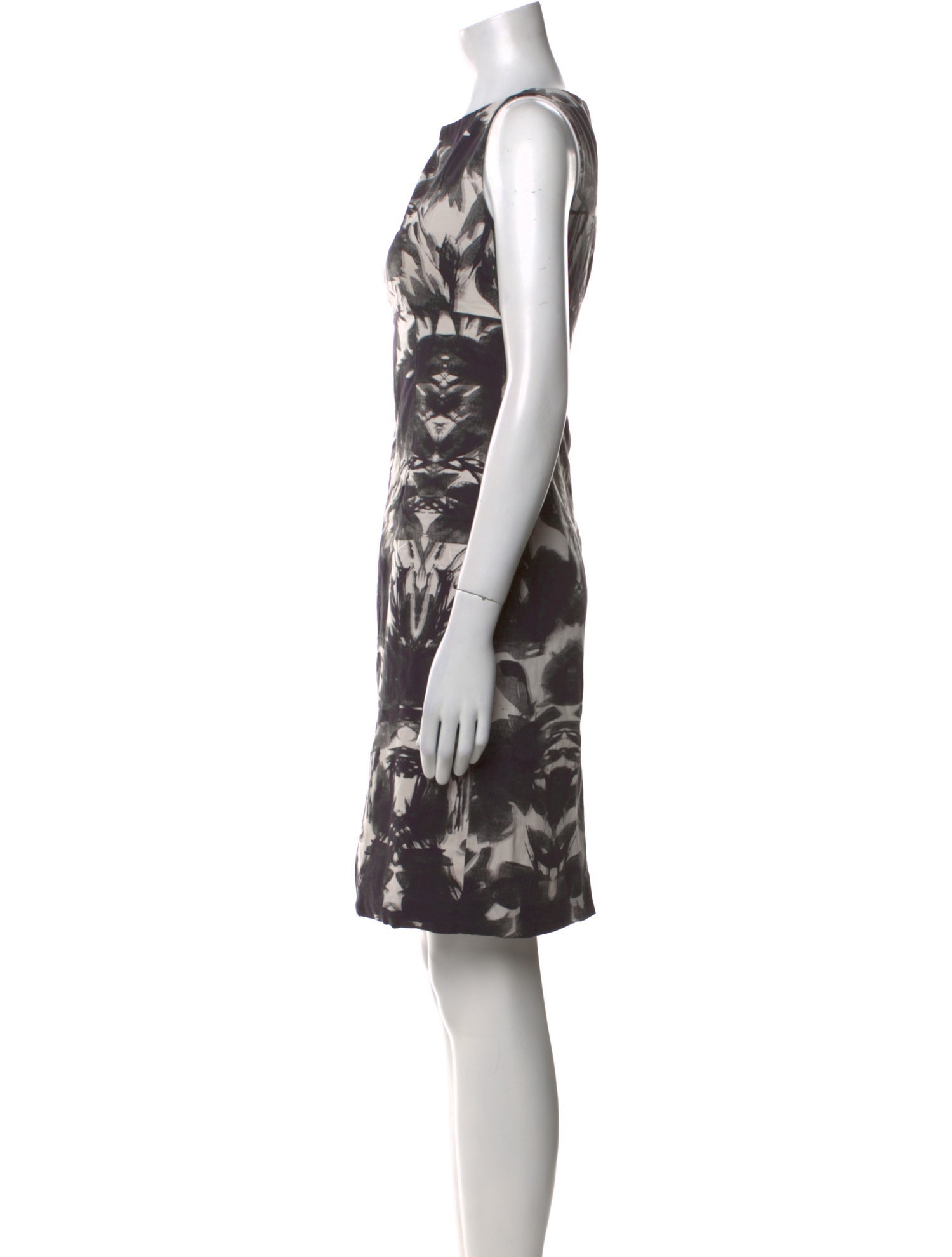 Milly Floral Print Mini Dress