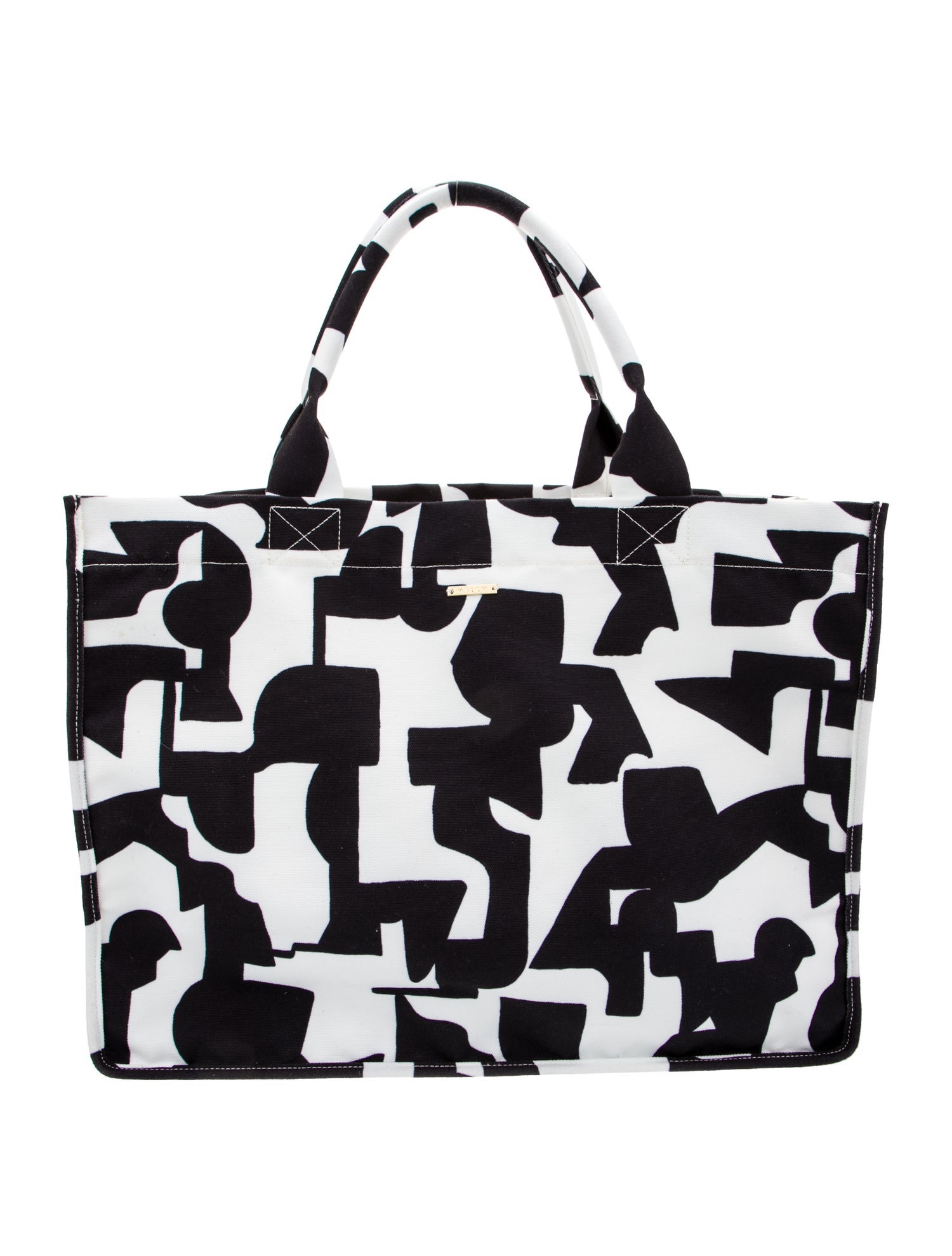 Milly Canvas Top Handle Bag